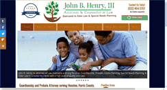Desktop Screenshot of johnhenrylaw.com